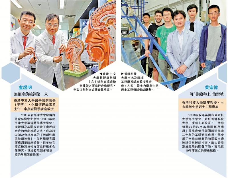 欧陆：﻿两院院士增选 香港11名科学家入围